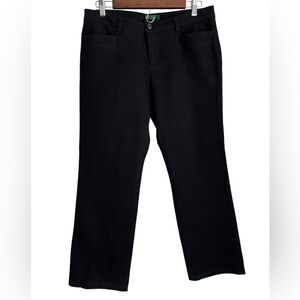 Ralph Lauren Women’s Black Petite Ankle Jeans -10